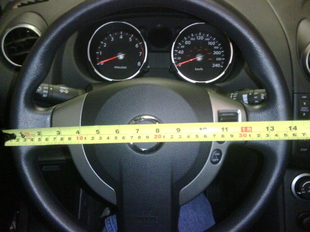 Nissan pathfinder steering wheel size #7