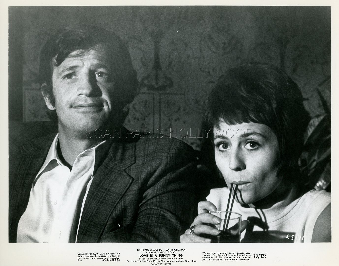 ANNIE GIRARDOT JEAN PAUL BELMONDO UN HOMME QUI ME PLAIT 1969 PHOTO ORIGINAL 3 EBay