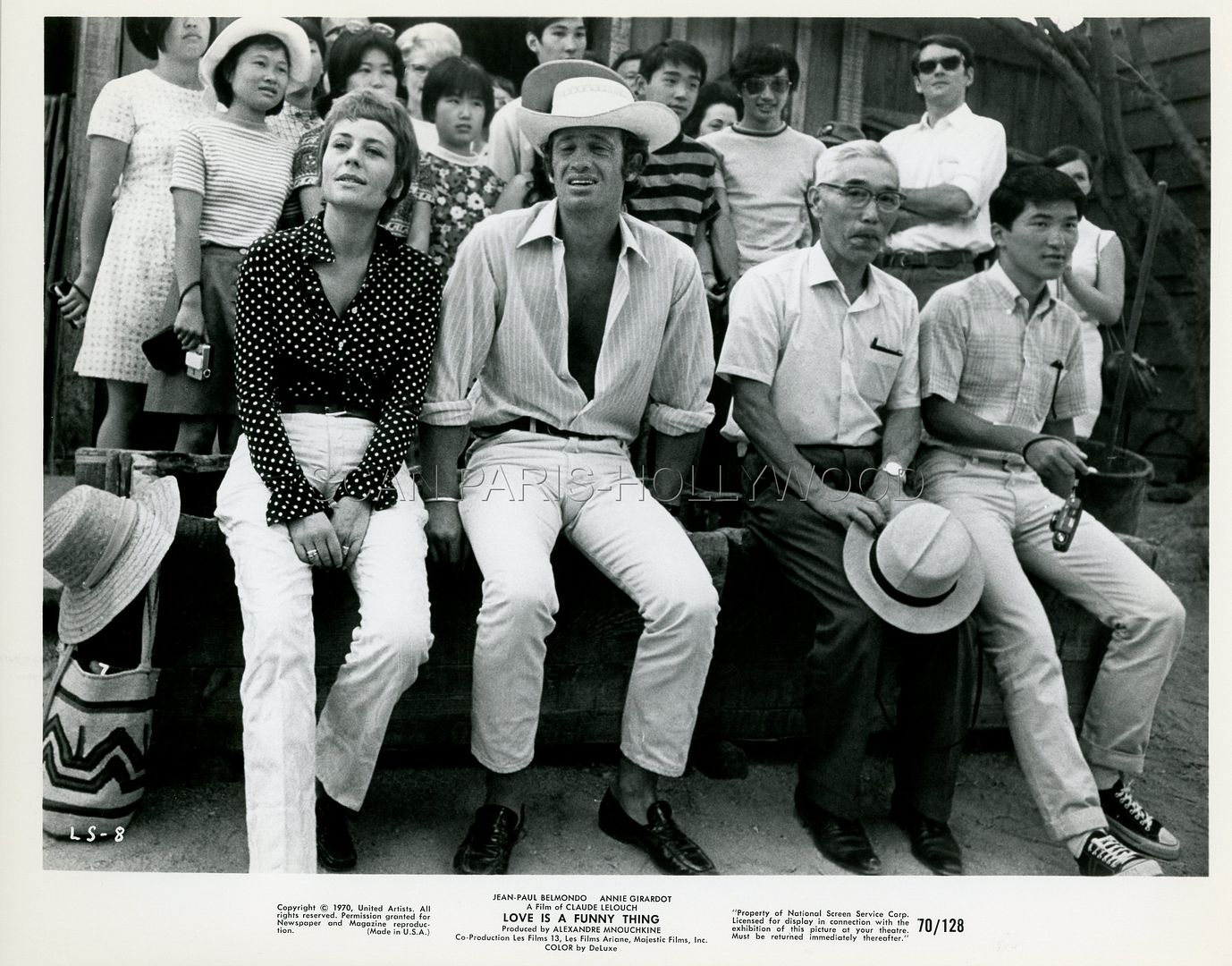 Film Avec Annie Girardot Et Jean Paul Belmondo ANNIE GIRARDOT JEAN-PAUL BELMONDO UN HOMME QUI ME PLAIT 1969 PHOTO