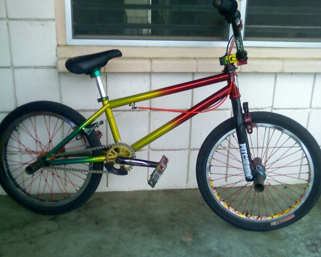 fade bmx bike