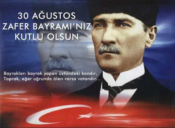 Zafer Bayramnz Kutlu Olsun