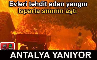 ANTALYA YANIYOR