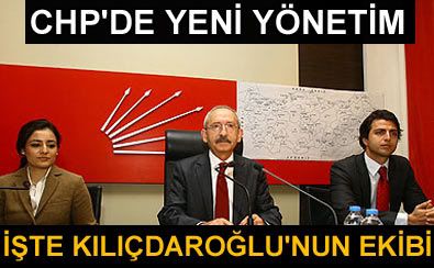 CHP'de yeni ynetim