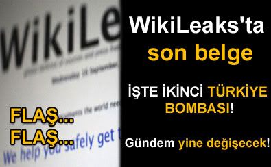 Fla... WikiLeaks'ta son belge