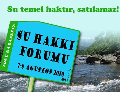 SU HAKKI FORUMU