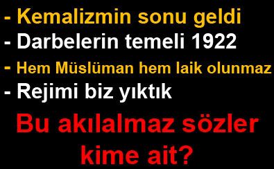 Mslm Gndz: Kemalizmin sonu geldi