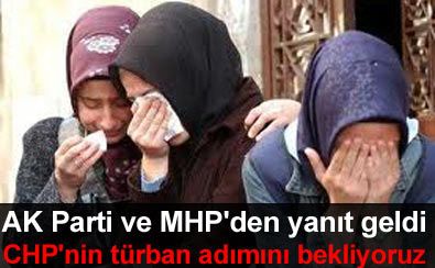 AK Parti ve MHP CHP'nin admn bekliyor