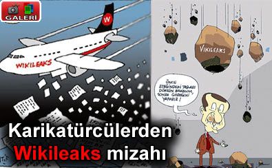 Karikatrclerden Wikileaks mizah