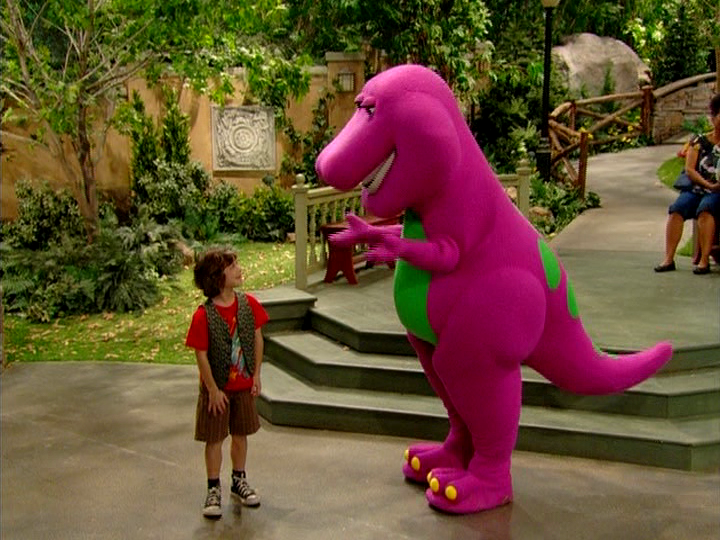 Barney Juguemos Al Aire Libre Dvdr Ntsc Latino Infantiles