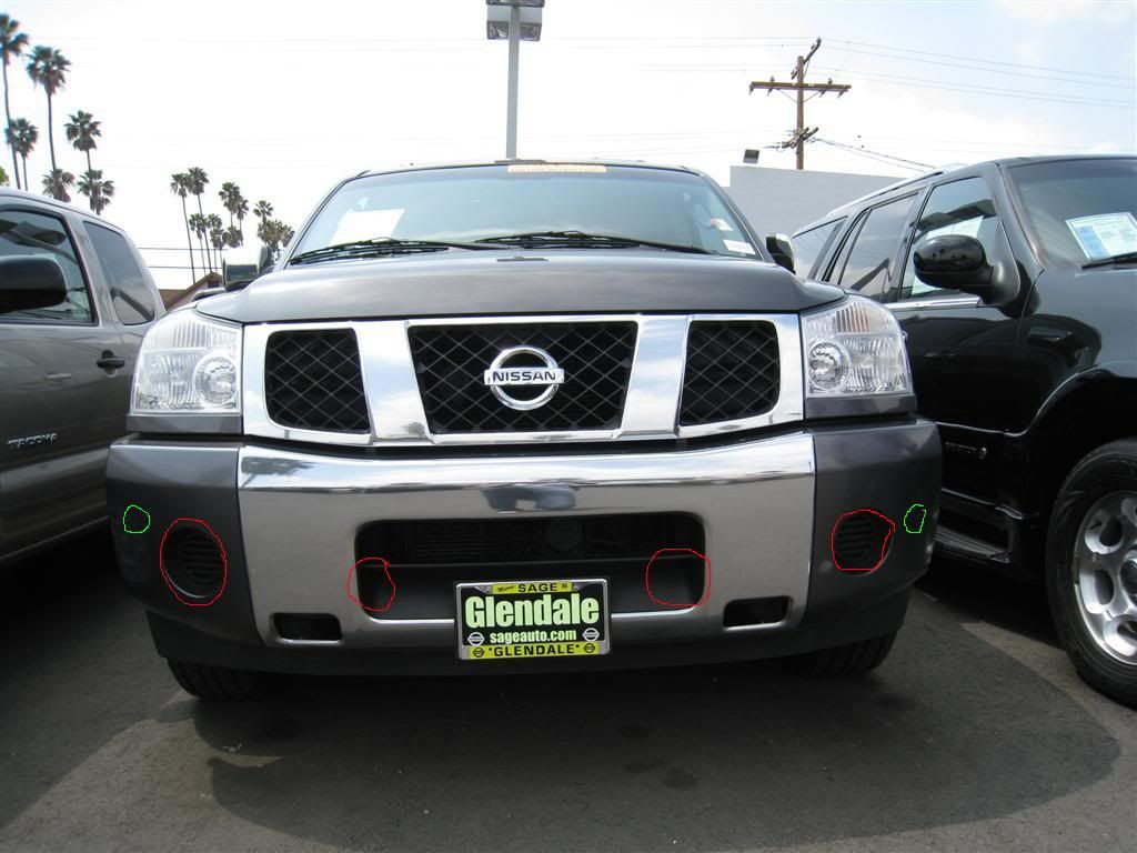 Front parking sensors Nissan Armada Infiniti QX56 Forums