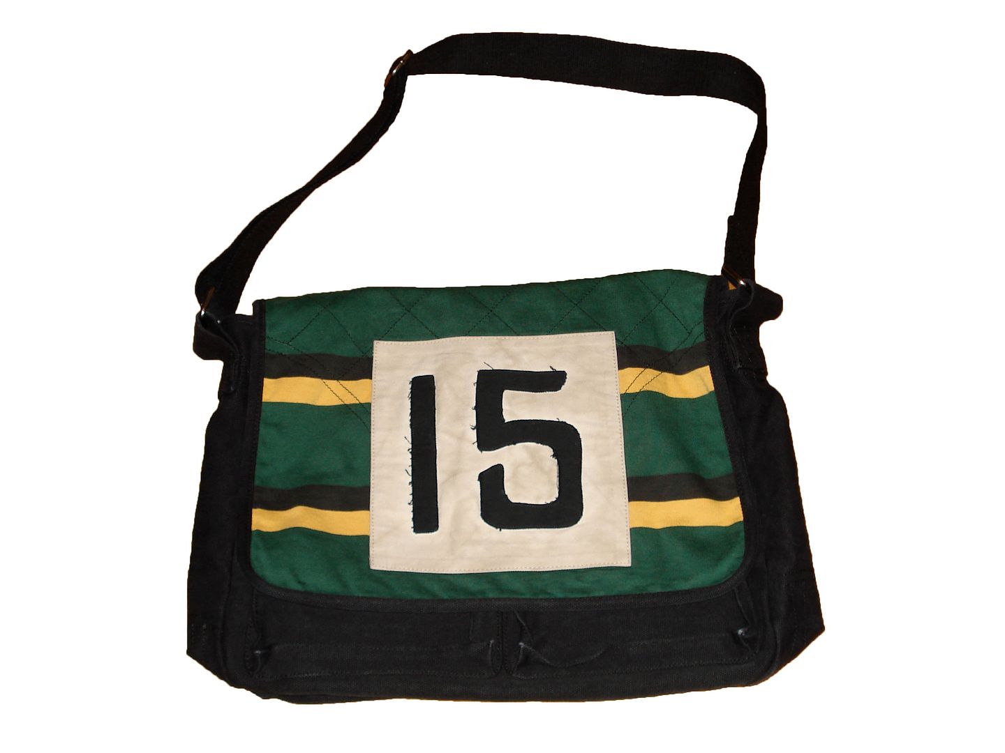 Rugby Messenger Bag