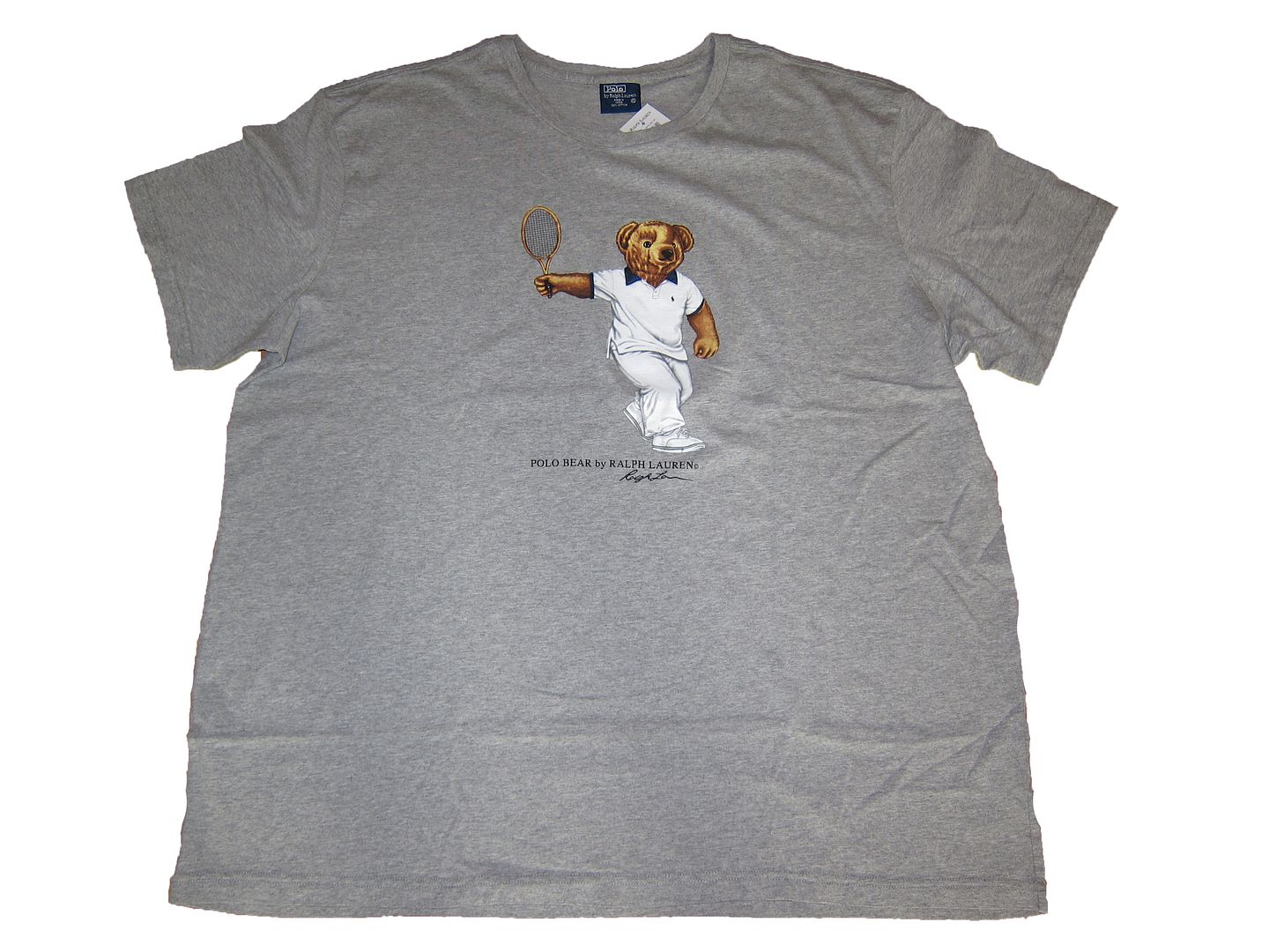 polo bear tennis t shirt