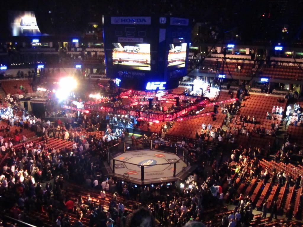 Honda center ufc #5