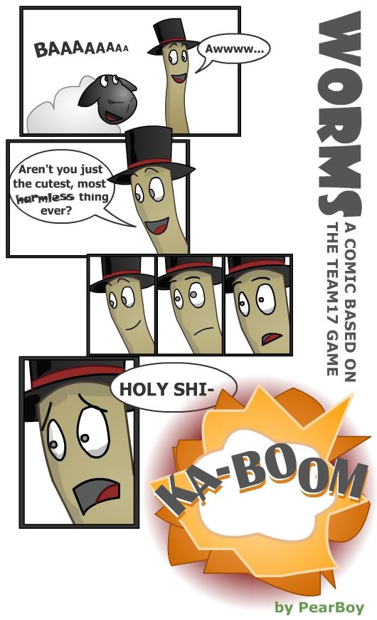 Worms comic