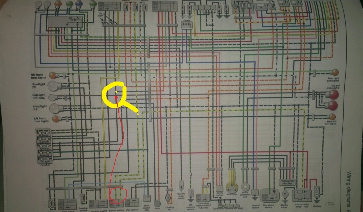 need wiring diagram for 1997 gsxr 600 (needs to have white wire) - Page