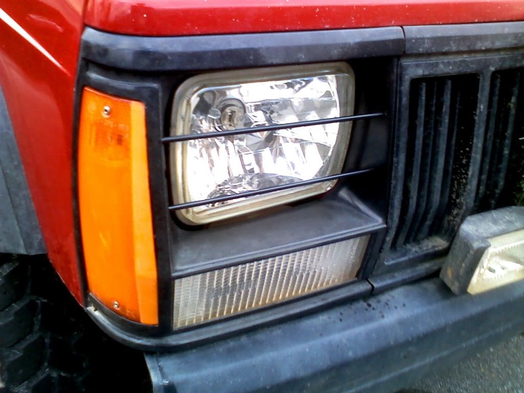 Headlight guards jeep cherokee