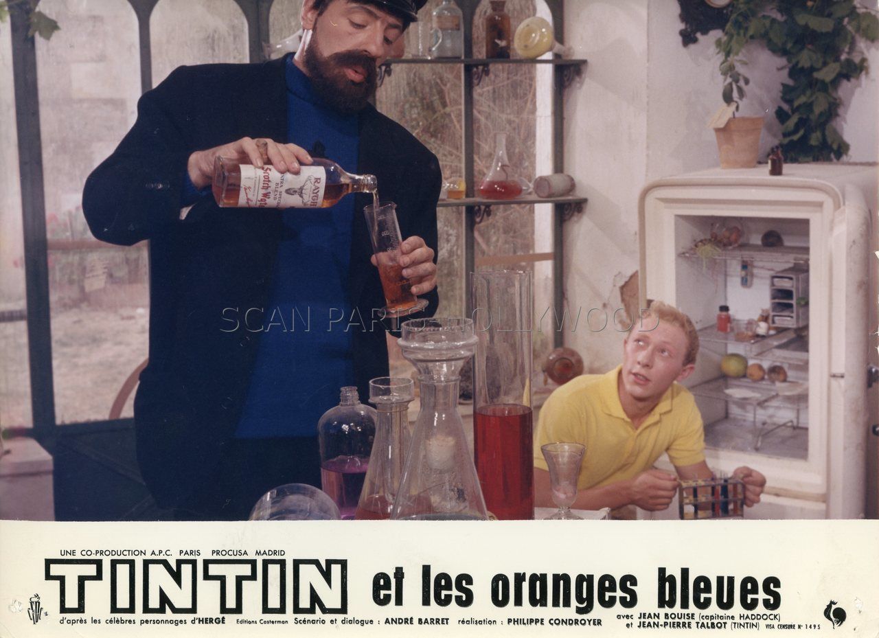  photo G045- JEAN BOUISE  JEAN-PIERE TALBOT   FELIX FERNANDEZ    JENNY ORLEANS    TINTIN ET LES ORANGES BLEUES  1964006_zpszf18ton0.jpg