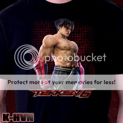 New Tekken 6 Jin Kazama PlayStation Xbox Game T Shirt