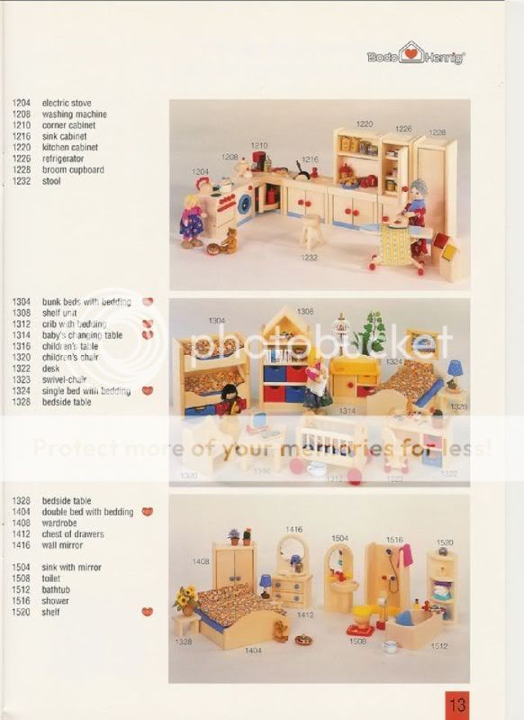 Vintage Dolls House Catalogues LUNDBY BODO LISA MODELLA BRIO CAROLINE 